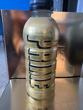 NEW RARE GOLD Sparkle PRIME HYDRATION Drink NYC Influencers Small Label Crack picture