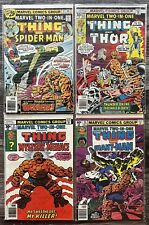 Marvel Two-in-One #s 17 22 31 55 - 4x Book Comic Lot - 1st Giant Man - Key picture