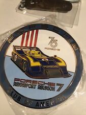Big $$ DROP Porsche Rennsport Reunion 7 PCA Grill Badge Limited Ed 4 LEFT picture