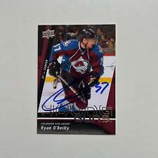 2009-10 UD Young Guns #213 RYAN O'REILLY Autographed Rookie Card picture
