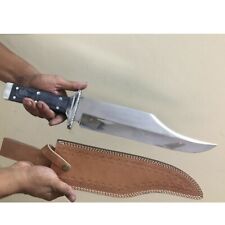 Custom Handmade Bowie Knife Full Tang Handel Bowie Knife Survival Outdoor Knife picture