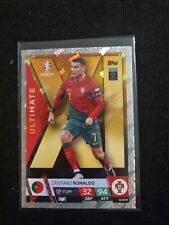 TOPPS MATCH ATTAX UEFA EURO 2024 GERMANY RONALDO #UXI9 ULTIMATE PORTUGAL CARD  picture