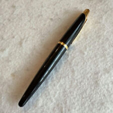 dunhill Cap-type Fountain Pen  Nib 18K , Size Medium [EX] BLK Limited From JAPAN picture