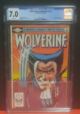 WOLVERINE Limited Series #1 1982 CGC 7.0          1:1 only 1 Black Line Variant  picture