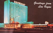 Showboat Hotel & Casino Las Vegas NV Old Postcard Hoover Dam Hwy picture