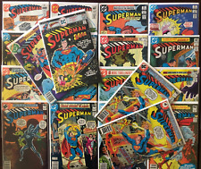 20X SUPERMAN  Vol 1 LOT ALL VINTAGE  1976-1982 #300 WHITMAN 377 MOTU preview picture