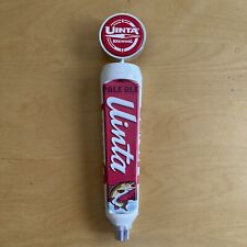 Uinta Brewing Pale Ale Trout Beer Tap Handle Red/White picture