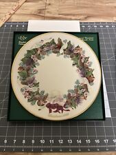 Lenox Colonial Christmas Wreath Series 1992 North Carolina Plate Collectible-USA picture