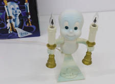Casper the Friendly Ghost Candelabra 1995 Vintage Light Up Candle Halloween picture