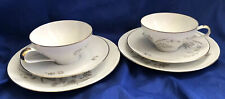 Johann Haviland Teacup Saucer Desert Plate Set -Lot of Two -Three Piece Sets VTG picture