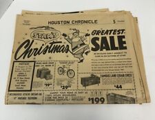 Houston Chronicle November 24 1963 christmas sale vintage advertising picture