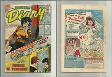 Sweetheart Diary #56 Good Charlton 1961 Romance True Love Colletta crying cover picture