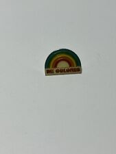 De Colores Rainbow Collector Lapel Pin Button picture