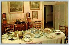 Postcard The Dinning Room Mount Vernon Virginia picture