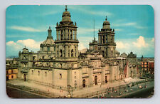 Cathedral of Mexico La Catedral de Mexico City DF Postcard picture
