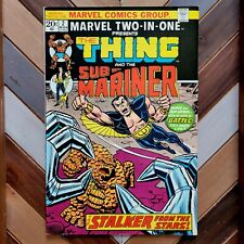 MARVEL Two-in-One #2 FN/VF (Marvel 1974) feat THING + SUB-MARINER, MVS In-tact picture