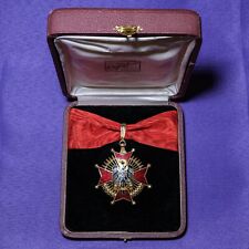 RARE Franco Era Spanish Order Of Cisneros, Commander Medal, Cejalvo Madrid Spain picture