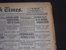 1920 DECEMBER 28 NEW YORK TIMES - EASTMAN SLAIN AS AN INFORMER - NT 6791 picture