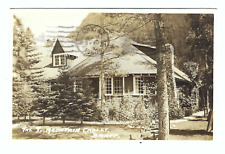 The Y Mountain Chalet Banff Alberta Canada Vintage Postcard picture