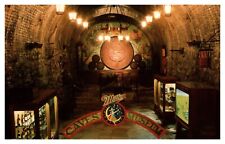 Milwaukee WI Wisconsin Miller Brewing Caves Museum Interior Chrome Postcard picture
