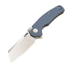 Artisan Cutlery Crag Folding Knife Gray G10 Handle D2 Cleaver CJRBJ1904R-GYF picture