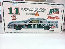 Vintage looking MOUNTAIN DEW Racing Team DARRELL WALTRIP License Plate 11 1980s  picture
