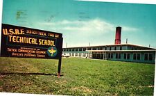 Vintage Postcard- U.S.A.F. TECHNICAL SCHOL, SCOTT AIR FORCE BASE, IL 1960s picture