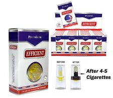 20 Packs  EFFICIENT Cigarette Filters (600 Filters) 1 Bonus Item ~  picture