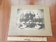 Large 1900 Football Team Mounted Photograph picture