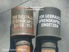 German WWII M1924 Stick Grenade Stencil, - Stencil 040 picture