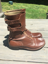 Minty Original WW2 US Two Buckle Boots Size 12 D, Dated Nivember 1944 picture