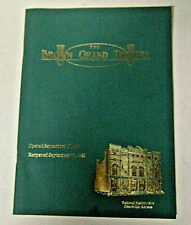 Brown Grand Theatre Commemorative Program Book 1907-1980 Concordia Kansas picture
