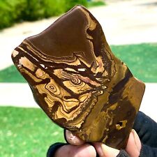 127G Rare Natural Beautiful Yellow Tiger Crystal Mineral Specimen Healing picture