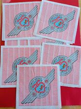 Southwest Airlines Napkins 8 25th Anniversary 1971-1996 picture