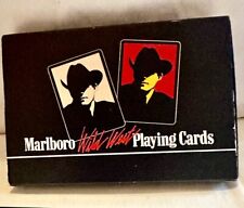 Vintage Marlboro Wild West Collectible Playing cards 1991 Philip Morris SEALED picture