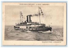 c1920s Norddeutscher Lloyd Bremen, Salondampfer Vorwarts Postcard picture