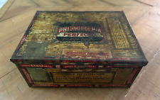 Antique c. 1920s Bayuk Philadelphia Perfecto Cigar empty Tin Box picture