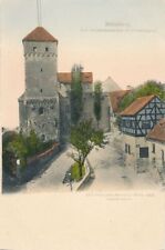 NURNBERG - Der Heidenturm mit Schlosseingang - Nuremberg -Germany-udb (pre 1908) picture