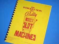 Bally ELECTROMECHANICAL Introduction to Slot Machine manual picture