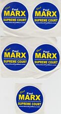2011 Paul Marx NY State Supreme Court Electoral Campaign Vintage Sticker picture