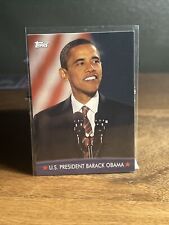 2008 Topps U.S President Barack Obama #1 Inaugural Edition Rookie RC Card picture