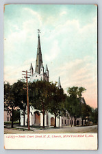 14233 South Court Street M.E. Church Montgomery AL Unposted Antique Postcard picture
