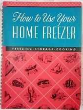 How to Use Your Home Freezer James D Winter UMN 1945 storage preserving manual picture