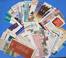 60+  Vintage Railroad Timetables, Pamphlets & Brochures 1960s Through 2000s picture