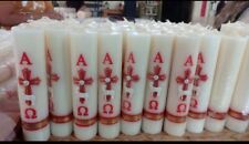 Beautiful Handmade Paschal Candle- Easter/Holy Week/Honoring Departed Loved Ones picture
