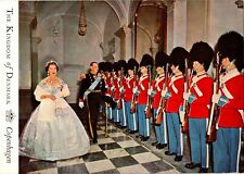 King Frederik, Queen Ingrid of Denmark Vintage Postcard D02 picture