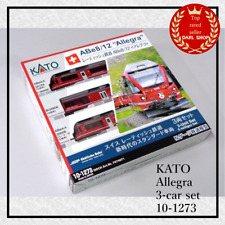 KATO N Gauge Rate Railway AbE8/12 Allegra 3-car set 10-1273 Railway model train picture