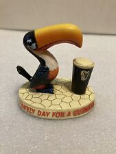 GUINNESS GILROY TOUCAN WITH PINT. OH MY GUINNESS DECORATIVE NOVELTY. IRELAND picture