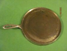 1) Vintage WAPAK No.9 Nickel-Plated Cast-Iron Griddle.  picture