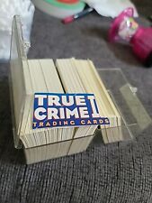 True Crime Trading Cards 1-220 picture